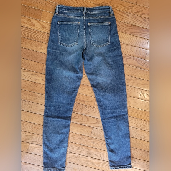Acne Studio Skin 5 in Used Blue Denim luxury designer jeans Stockholm 25/32 - Picture 12 of 16